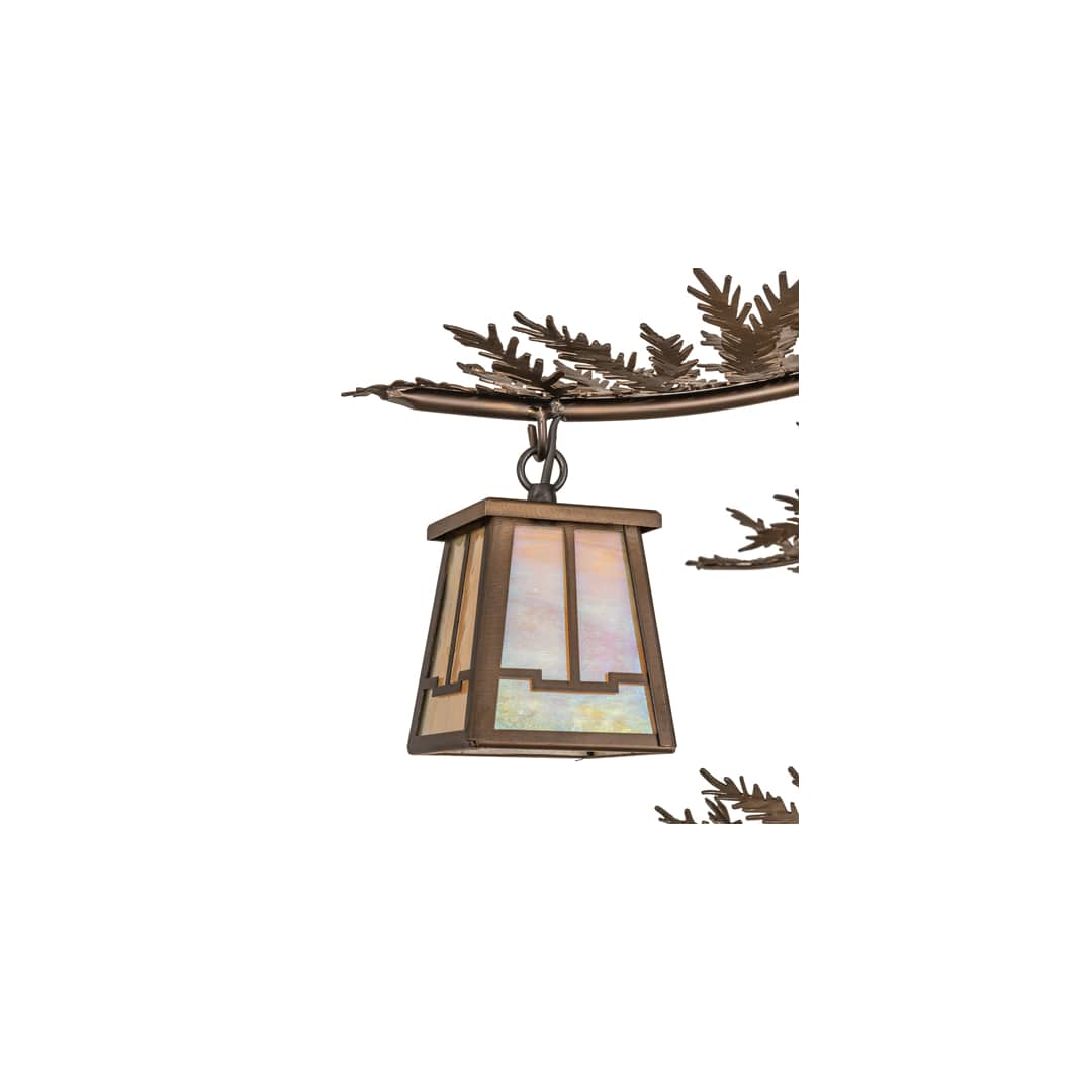 Pine Branch Valley View 12 Light 36" Wide Chandelier