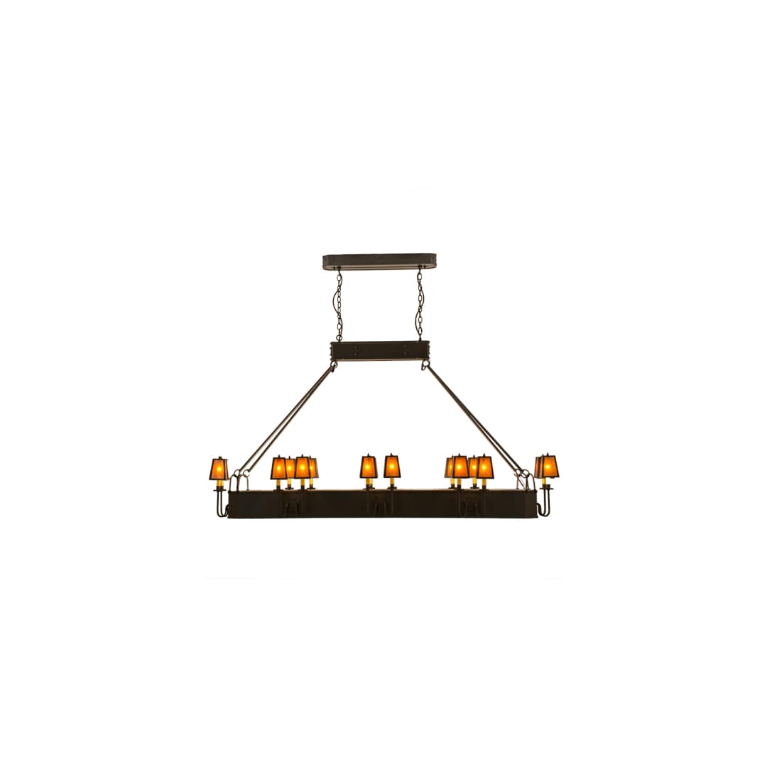Carpathian 28 Light 82" Wide Linear Chandelier