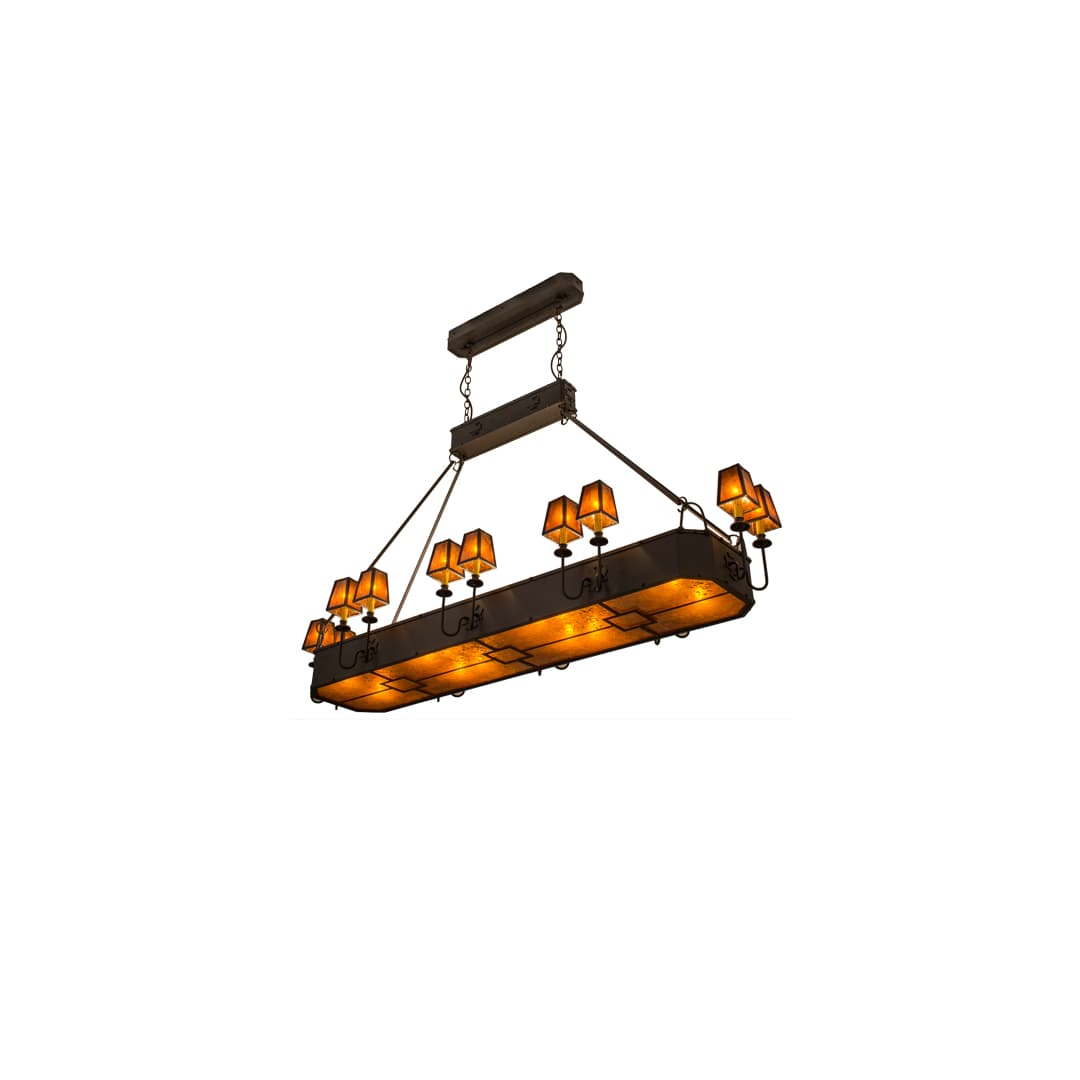 Carpathian 28 Light 82" Wide Linear Chandelier