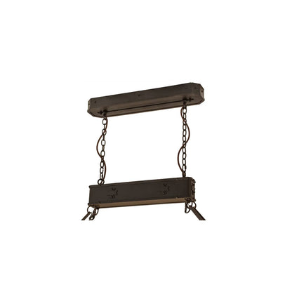 Carpathian 28 Light 82" Wide Linear Chandelier