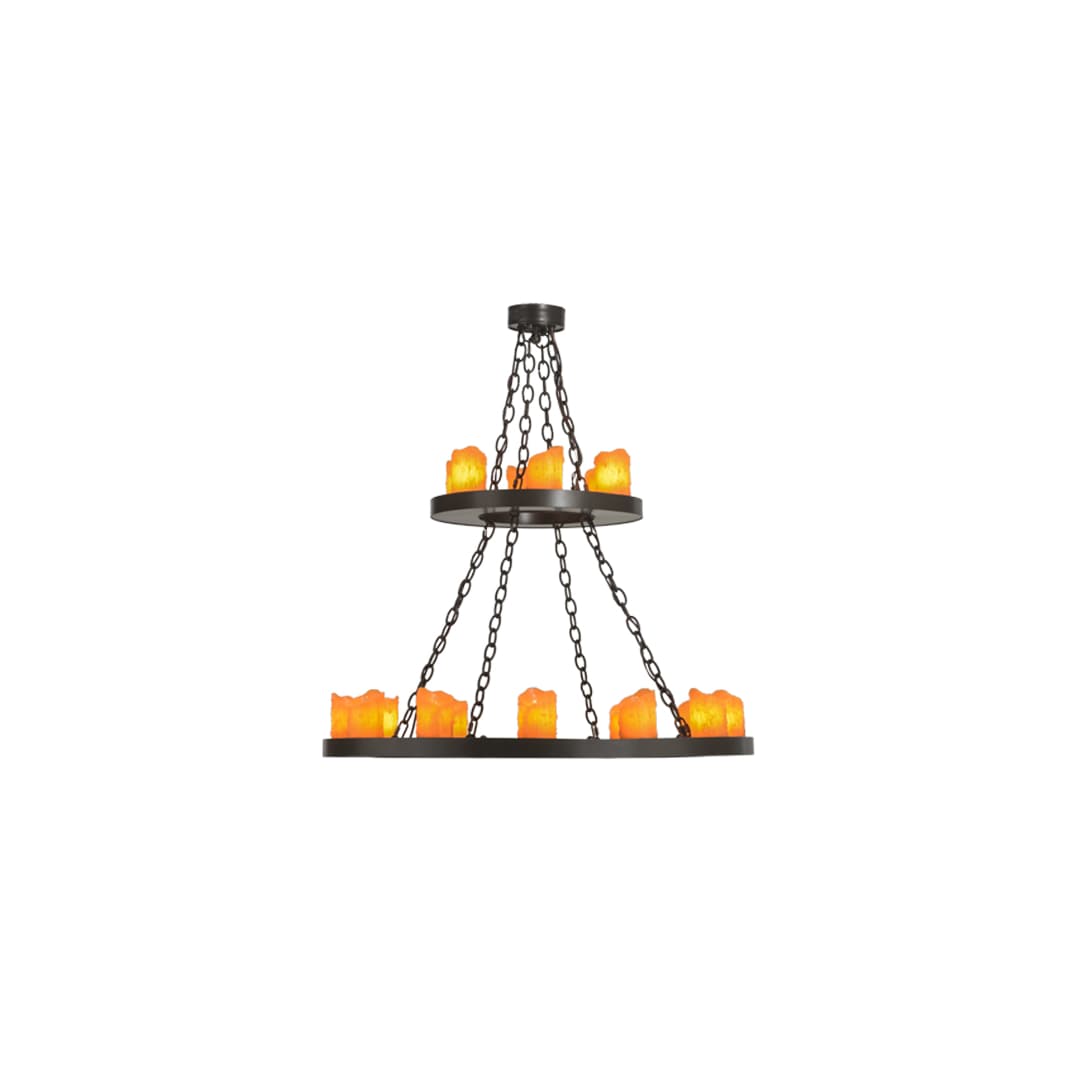 Loxley 18 Light 36" Wide Pillar Candle Style Chandelier