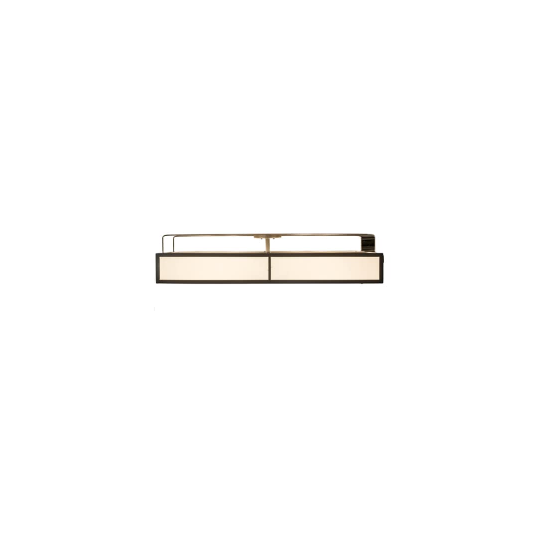Kyoto 8 Light 45" Wide Semi-Flush Square Ceiling Fixture