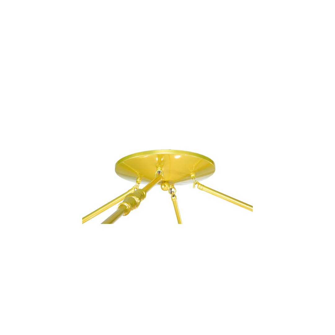 Commerce 8 Light 46" Wide Semi-Flush Bowl Ceiling Fixture
