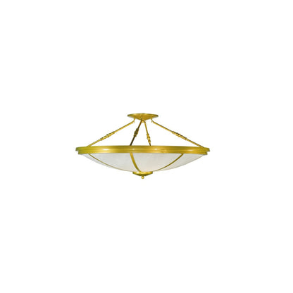 Commerce 8 Light 46" Wide Semi-Flush Bowl Ceiling Fixture