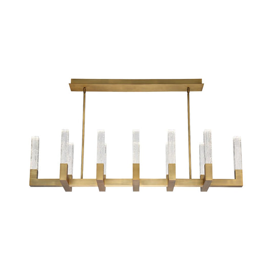 Cinema 12 Light 54" Wide Integrated LED Linear Chandelier