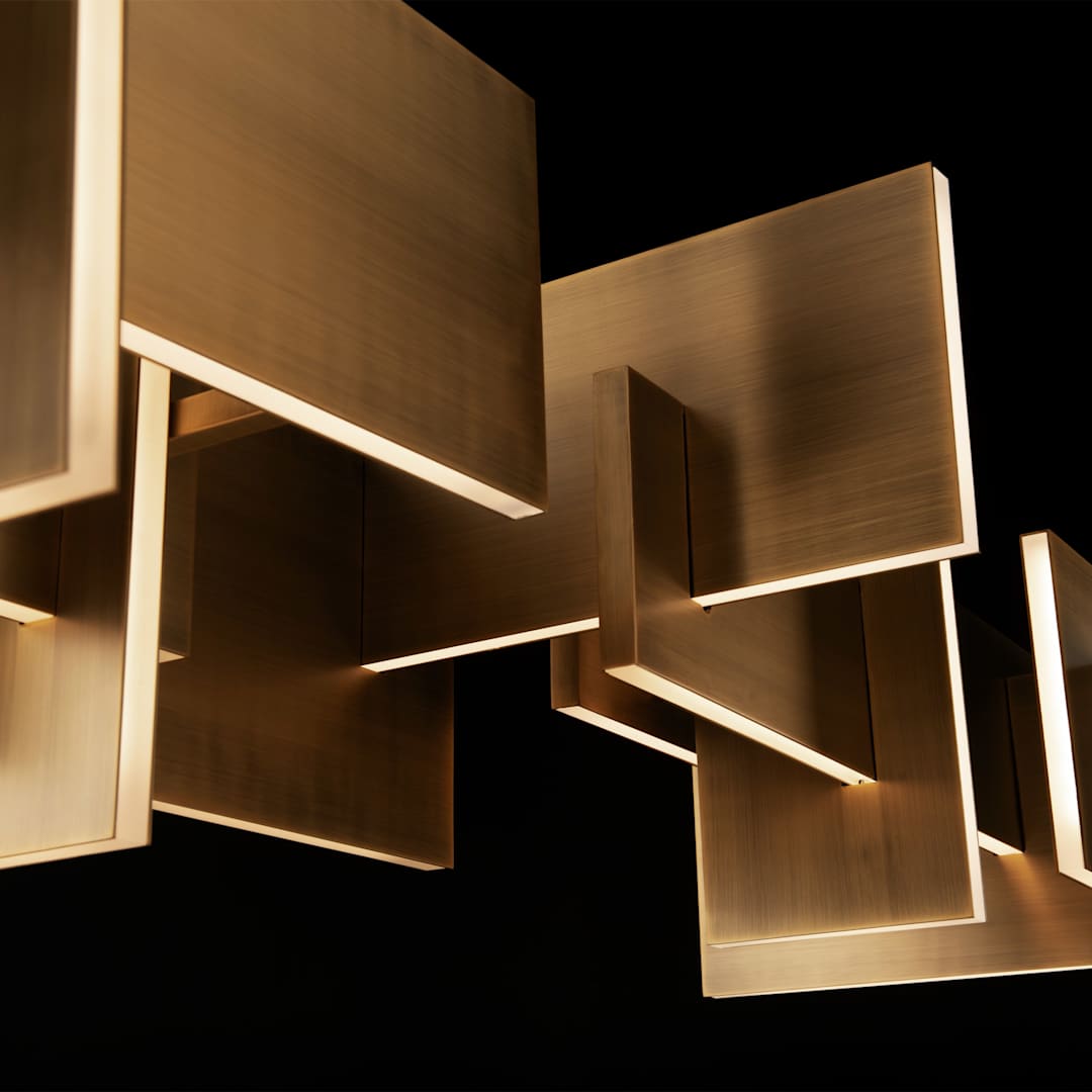 Amari 58" Wide LED Chandelier