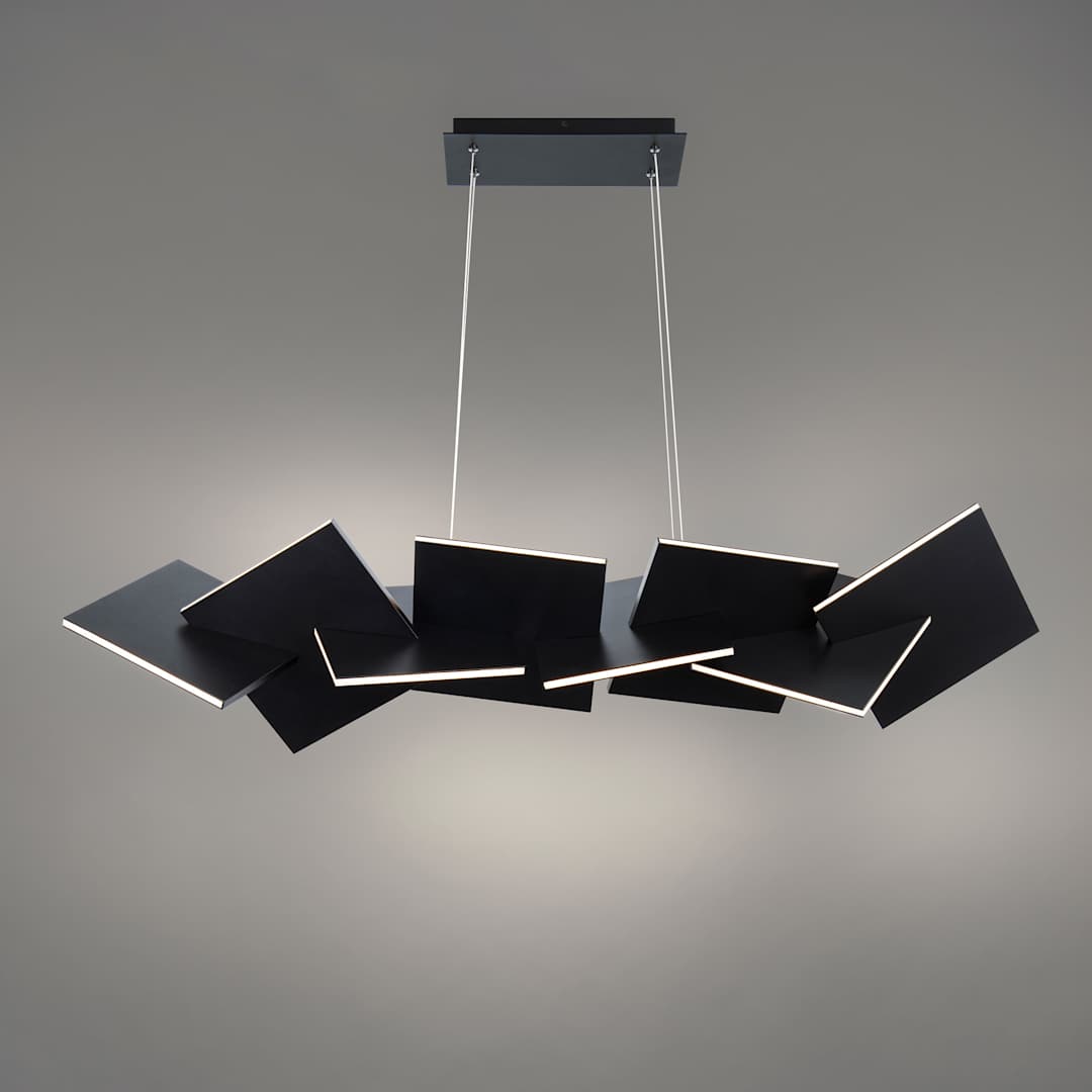 Konstrukt 8 Light 48" Wide LED Linear Chandelier