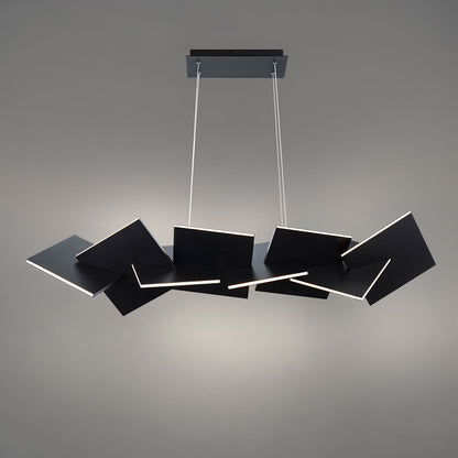 Konstrukt 8 Light 48" Wide LED Linear Chandelier