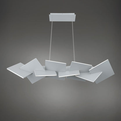Konstrukt 8 Light 48" Wide LED Linear Chandelier