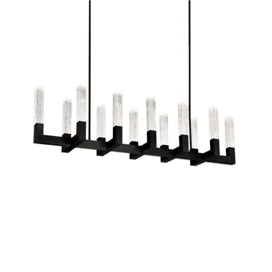 Cinema 54in LED Chandelier 3500K in Black
