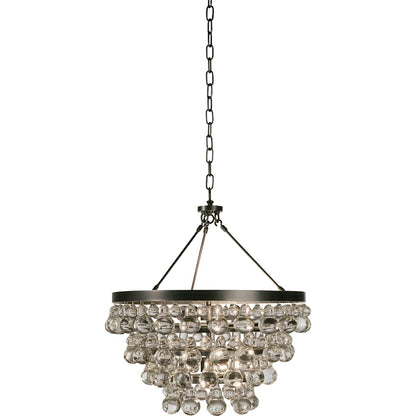 Bling 4 Light 21" Chandelier / Semi-Flush Ceiling Fixture