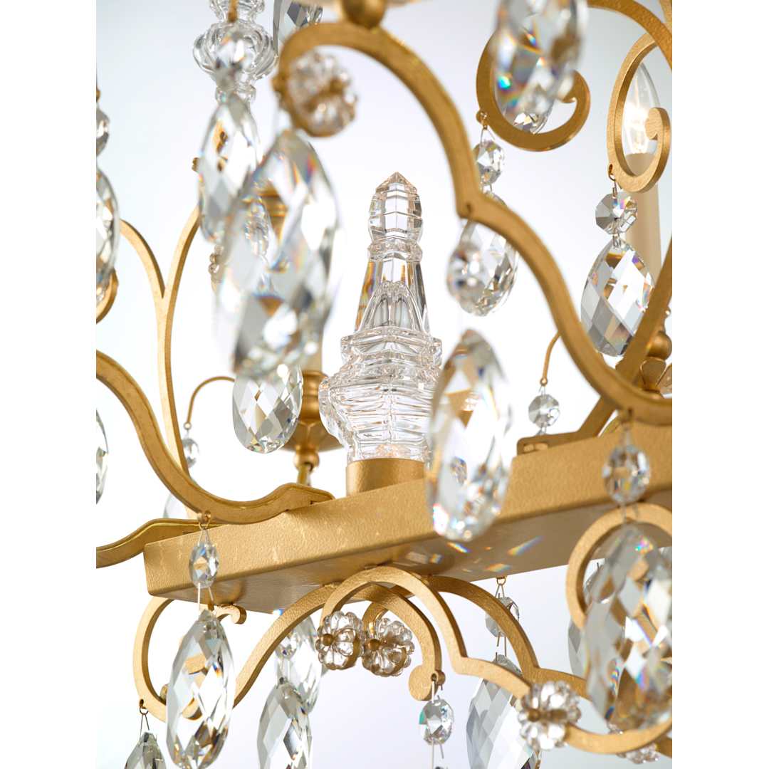 Renaissance 12 Light 46" Wide Crystal Chandelier with Clear Swarovski Crystals