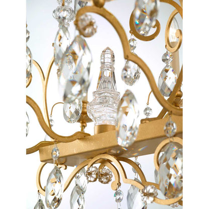 Renaissance 12 Light 46" Wide Crystal Chandelier with Clear Swarovski Crystals