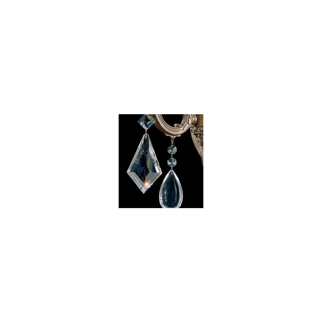 La Scala 8 Light 25" Wide Crystal Chandelier