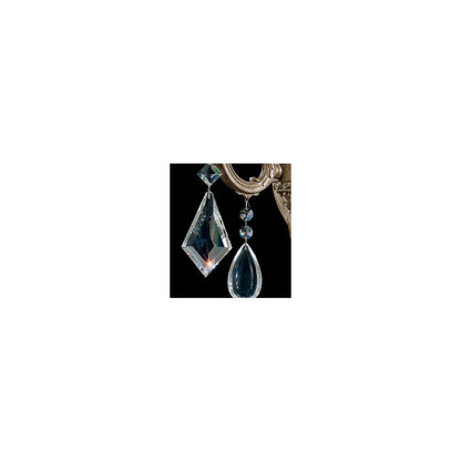 La Scala 8 Light 25" Wide Crystal Chandelier