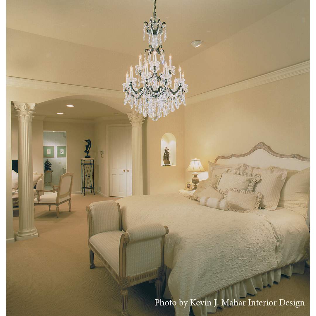 La Scala 15 Light 28" Wide Crystal Chandelier