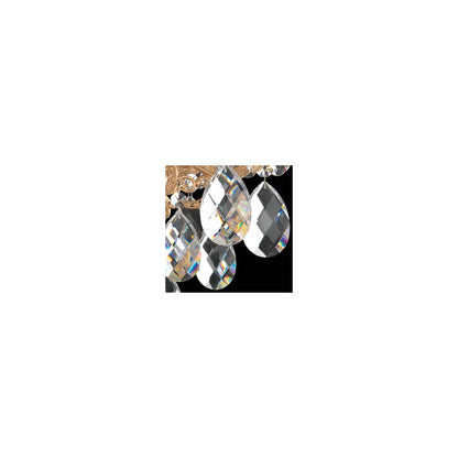 Milano 12 Light 33" Wide Crystal Chandelier with Clear Optic Crystals