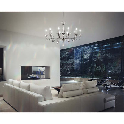 Jasmine 15 Light 36" Wide Crystal Chandelier