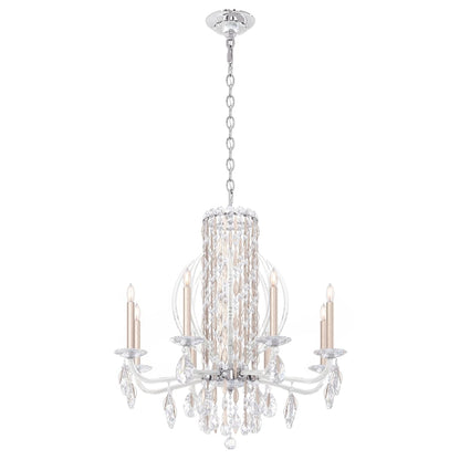 Sarella 8 Light 30" Wide Crystal Chandelier with Heritage Crystals