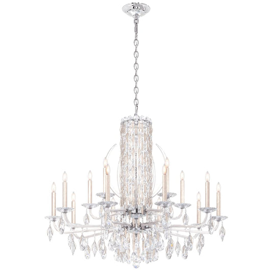 Sarella 15 Light 41" Wide Crystal Chandelier with Heritage Crystals