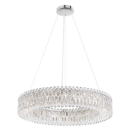 Sarella 18 Light 36" Wide Crystal Pendant with Swarovski Crystals