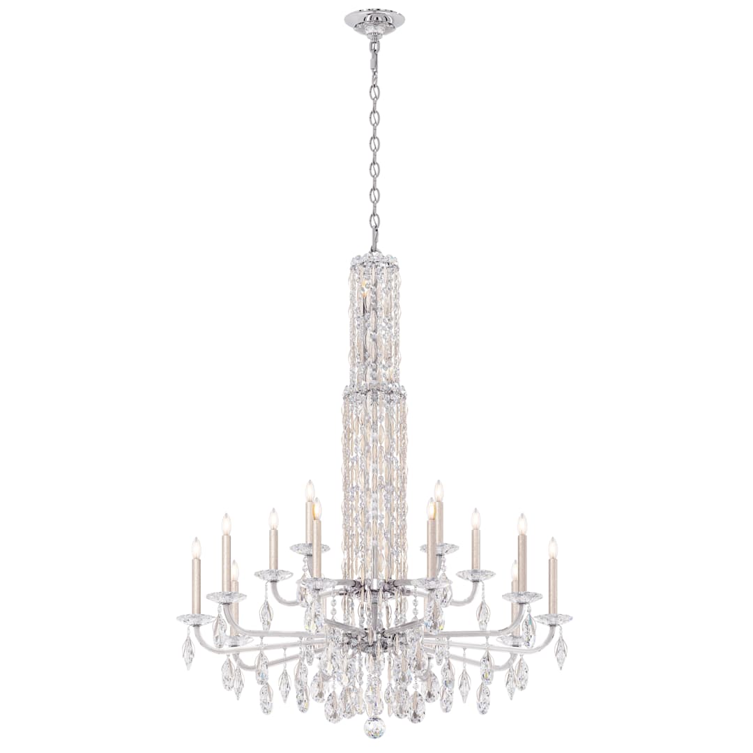 Sarella 15 Light 41" Wide Crystal Chandelier with Heritage Crystals