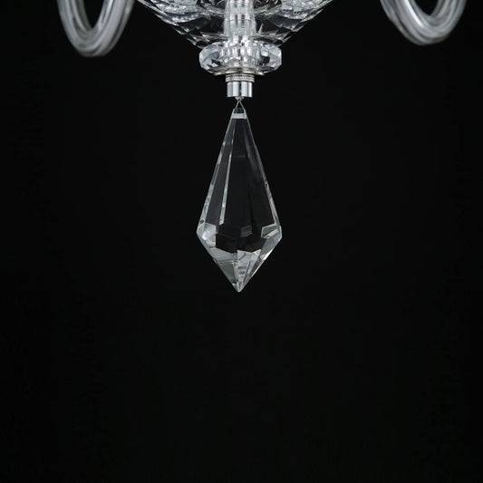 Habsburg 6 Light 30" Wide Taper Candle Style Chandelier