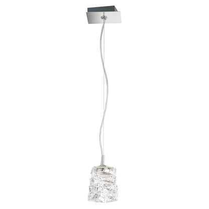Glissando 5" Wide LED Crystal Mini Pendant with Swarovski Crystals
