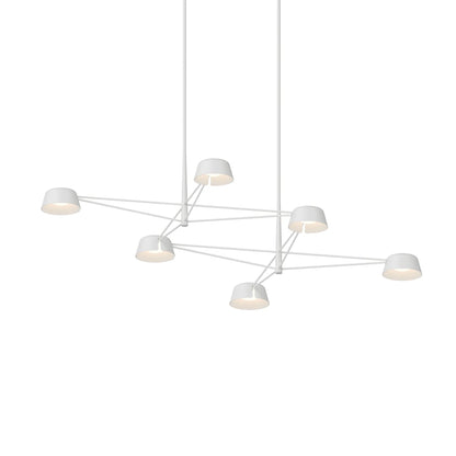 Ray 68" Wide LED Linear Chandelier