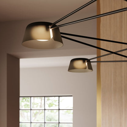 Ray 68" Wide LED Linear Chandelier