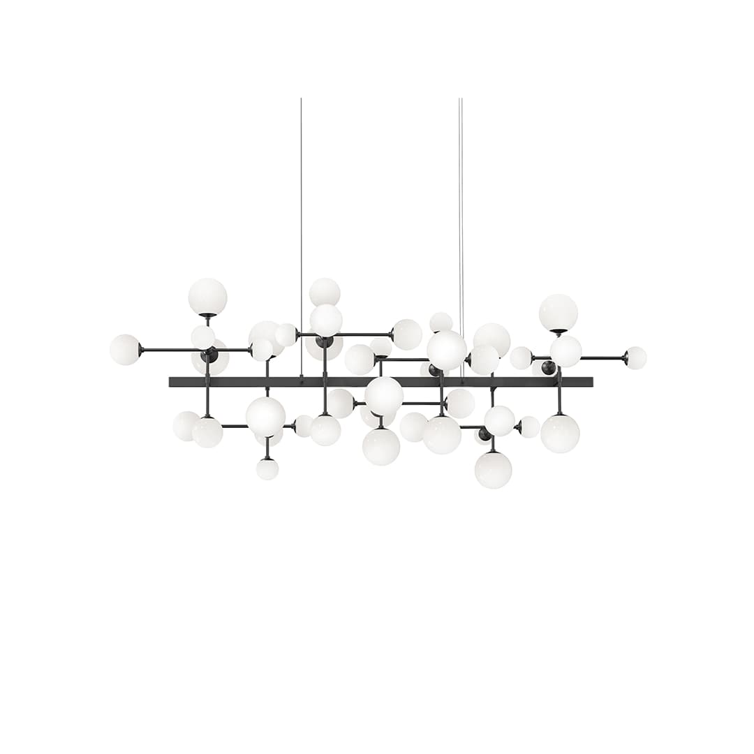 Nebula 42 Light 69" Wide LED Abstract Chandelier