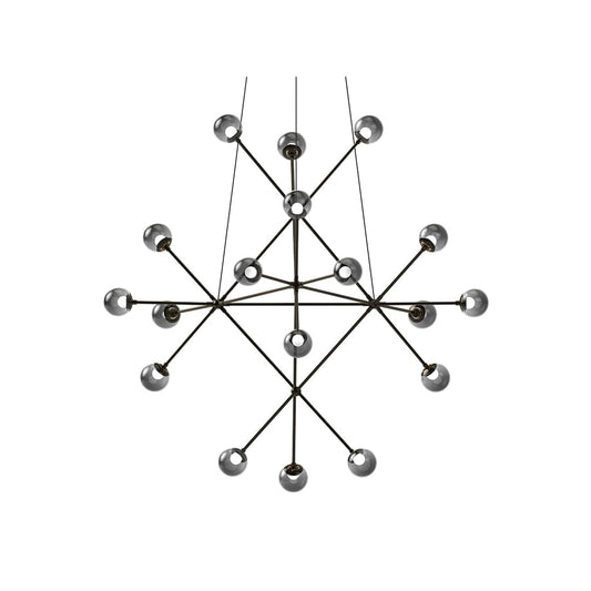 Proton 18 Light 40" Wide LED Chandelier