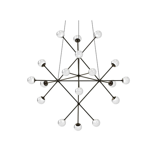 Proton 18 Light 40" Wide LED Chandelier