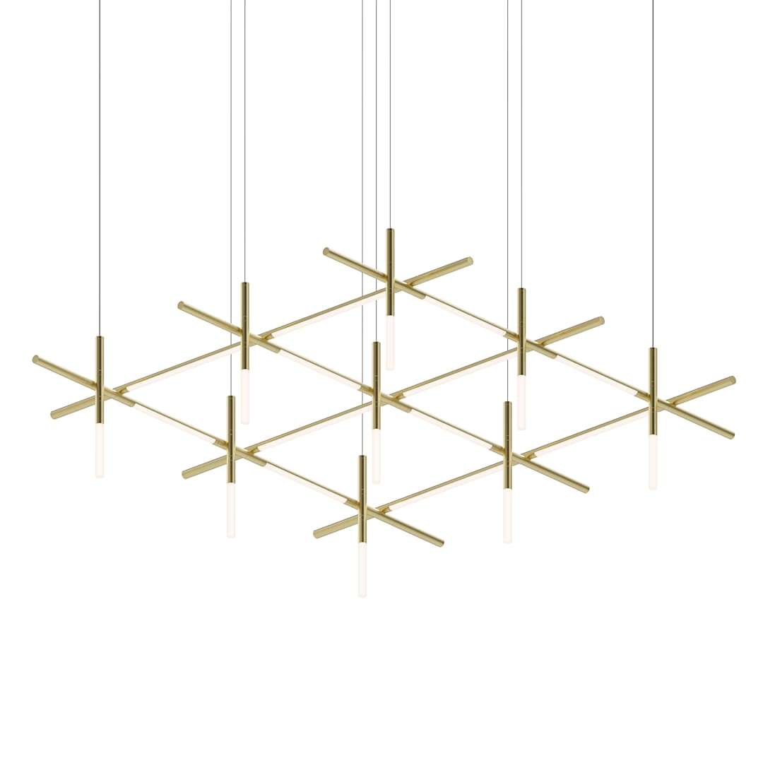 Labyrinth 75" Wide LED Abstract Chandelier