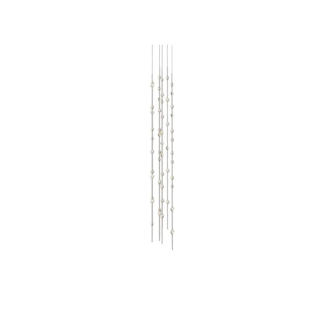 Constellation Andromeda 55 Light 12" Wide LED Abstract Multi Light Pendant