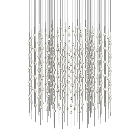 Constellation Centaurus Cylinder 3 Light 48" Wide LED Abstract Chandelier