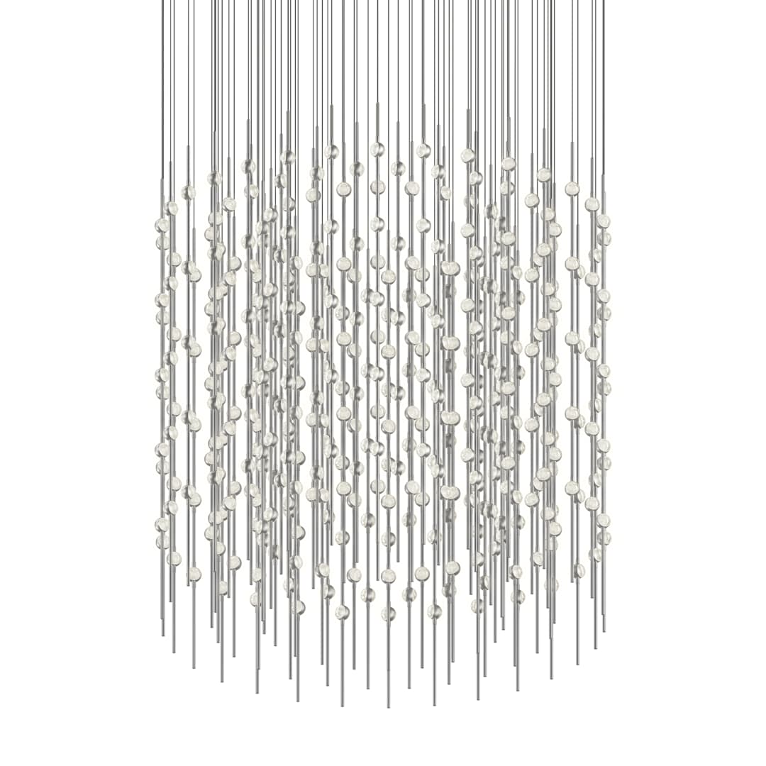 Constellation Centaurus Cylinder 3 Light 48" Wide LED Abstract Chandelier