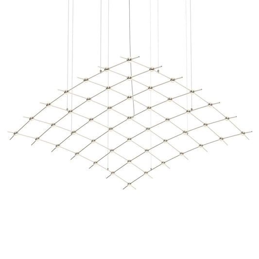 Constellation Aquarius Major 49 Light 177" Wide LED Abstract Chandelier with Faceted Acrylic Shades