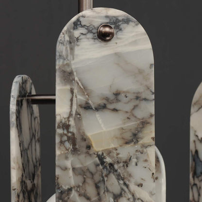 Megalith 5 Light 48" Wide LED Linear Chandelier by Nina Magon