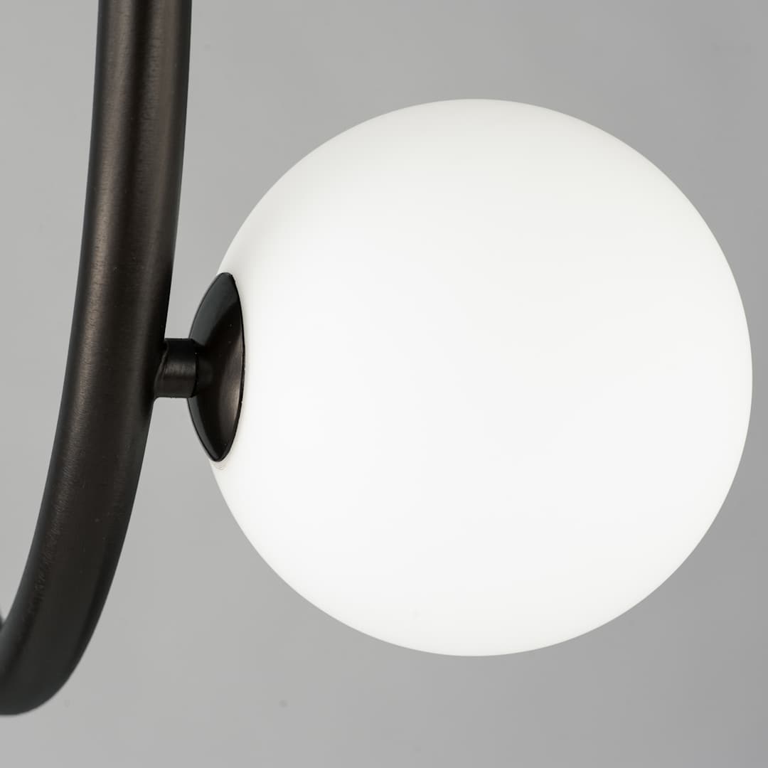 Contour 14 Light 43" Wide LED Semi-Flush Ceiling Fixture by Nina Magon