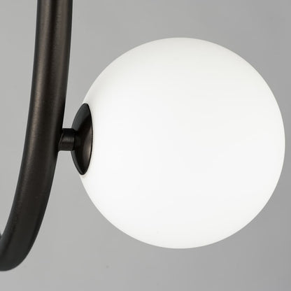 Contour 14 Light 43" Wide LED Semi-Flush Ceiling Fixture by Nina Magon