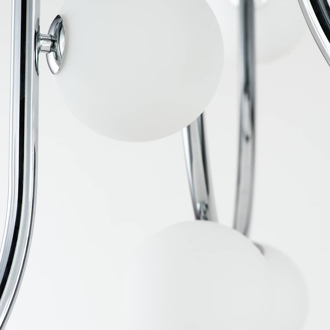 Contour 19 Light 52" Wide LED Semi-Flush Ceiling Fixture by Nina Magon