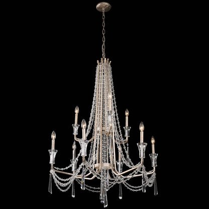 Barcelona 9 Light 35" Wide Crystal Chandelier