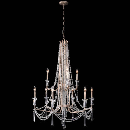 Barcelona 9 Light 35" Wide Crystal Chandelier