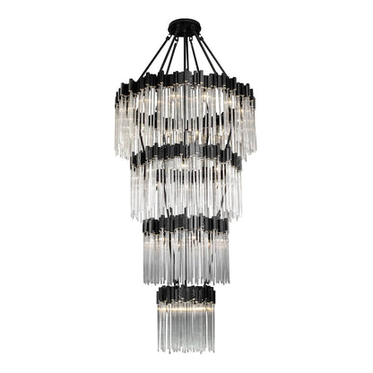 Matrix 30 Light 40" Wide Waterfall Chandelier
