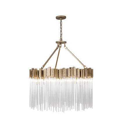 Matrix 10 Light 30" Wide Ring Chandelier