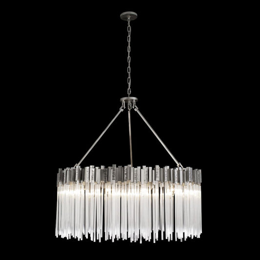 Matrix 12 Light 40" Wide Ring Chandelier