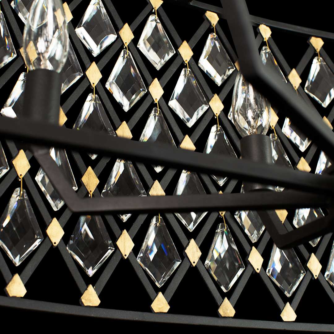Windsor 8 Light 36" Wide Crystal Drum Chandelier
