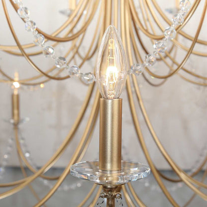 Brentwood 10 Light 26" Wide Taper Candle Style Chandelier