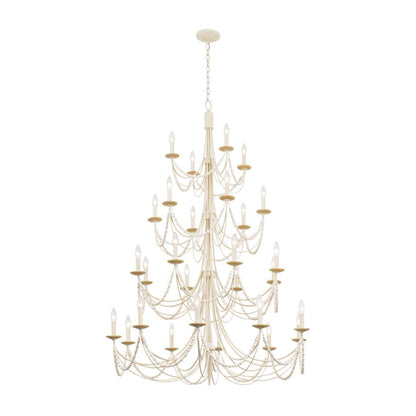 Brentwood 28 Light 40" Wide Taper Candle Style Chandelier